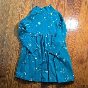 Hanna Andersson US 6-7 - Long Sleeve Sparkle Skater Dress